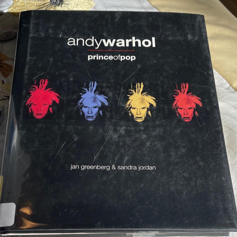 Andy Warhol Prince of Pop Hard Cover Book